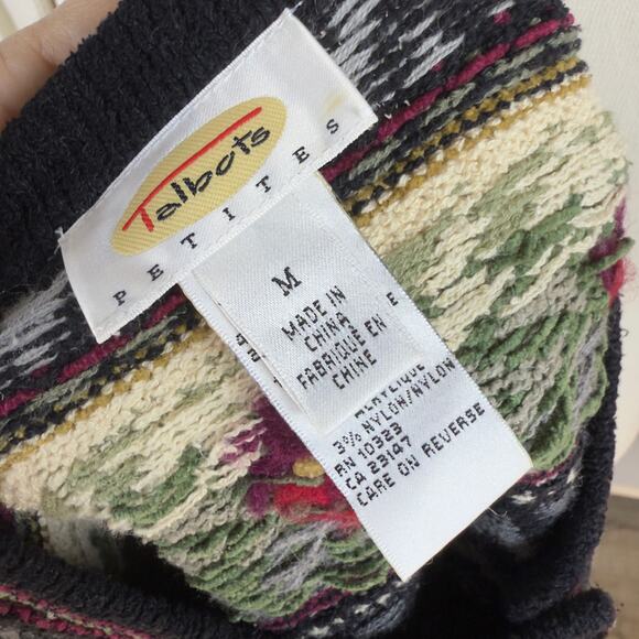 Talbots Petites sz. Medium Holiday sweater, Christmas, classic, mature #4379 - Picture 7 of 10